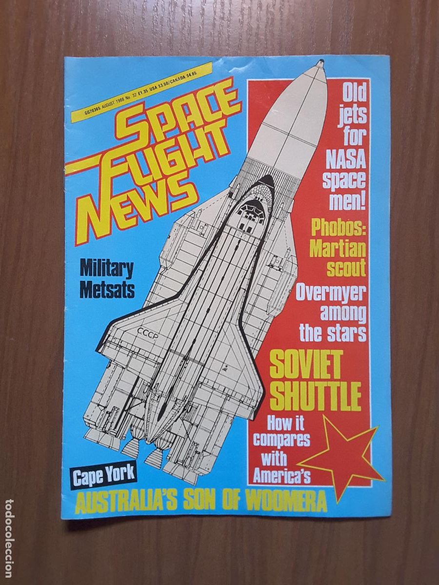 Coleccionismo de revistas y peri&oacute;dicos: Space Flight News 32 - Revista exploraci&oacute;n del espacio en ingl&eacute;s.