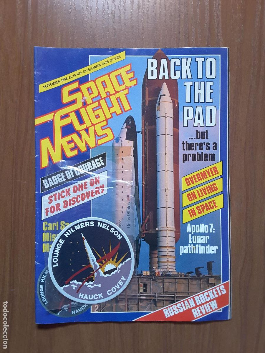 Colecionismo de Revistas e Jornais: Space Flight News 33 - Revista exploraci&oacute;n del espacio en ingl&eacute;s.