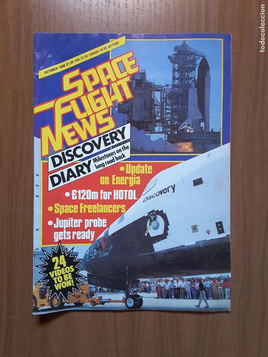 Collection Magazines and Newspapers: Space Flight News 34 - Revista exploraci&oacute;n del espacio en ingl&eacute;s.