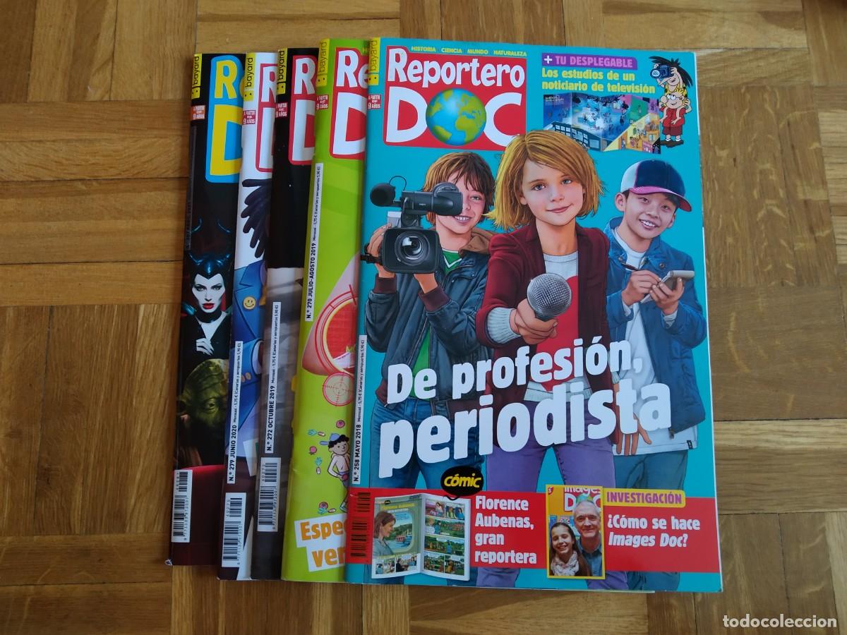 Coleccionismo de Revistas y Peri&oacute;dicos: LOTE 5 REVISTAS REPORTERO DOC N&Uacute;MEROS 258 270 272 279 Y 287 STAR WARS ESPACIO. VER FOTOS