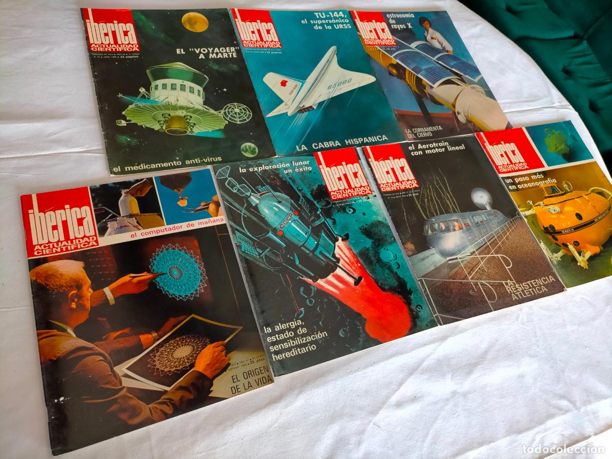 Sammeln von Zeitschriften und Zeitungen: Lote 7 revistas iberica actualidad cient&iacute;fica