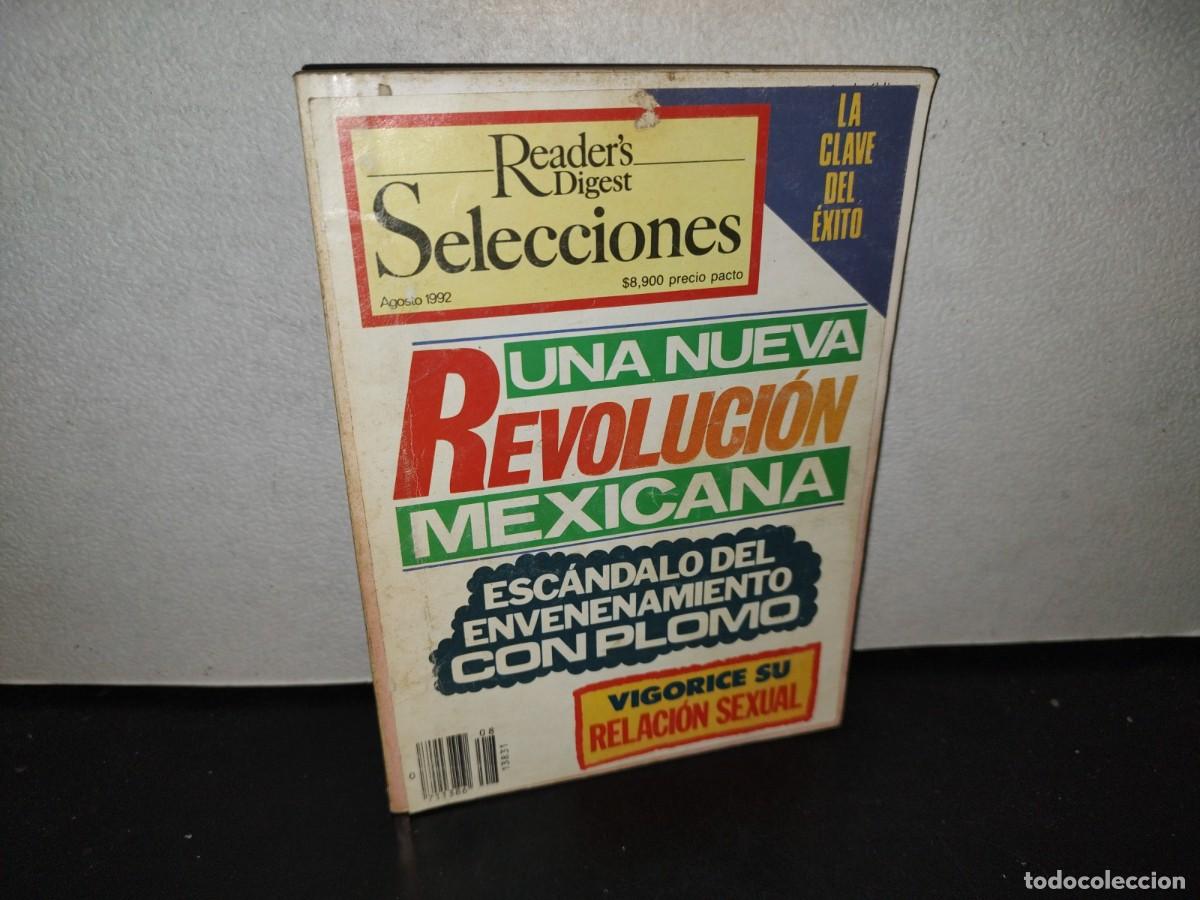 Collezionismo di Riviste e Giornali: 87- READER'S DIGEST SELECCIONES. ESC&Aacute;NDALO DEL ENVENENAMIENTO CON PLOMO - AGOSTO 1992
