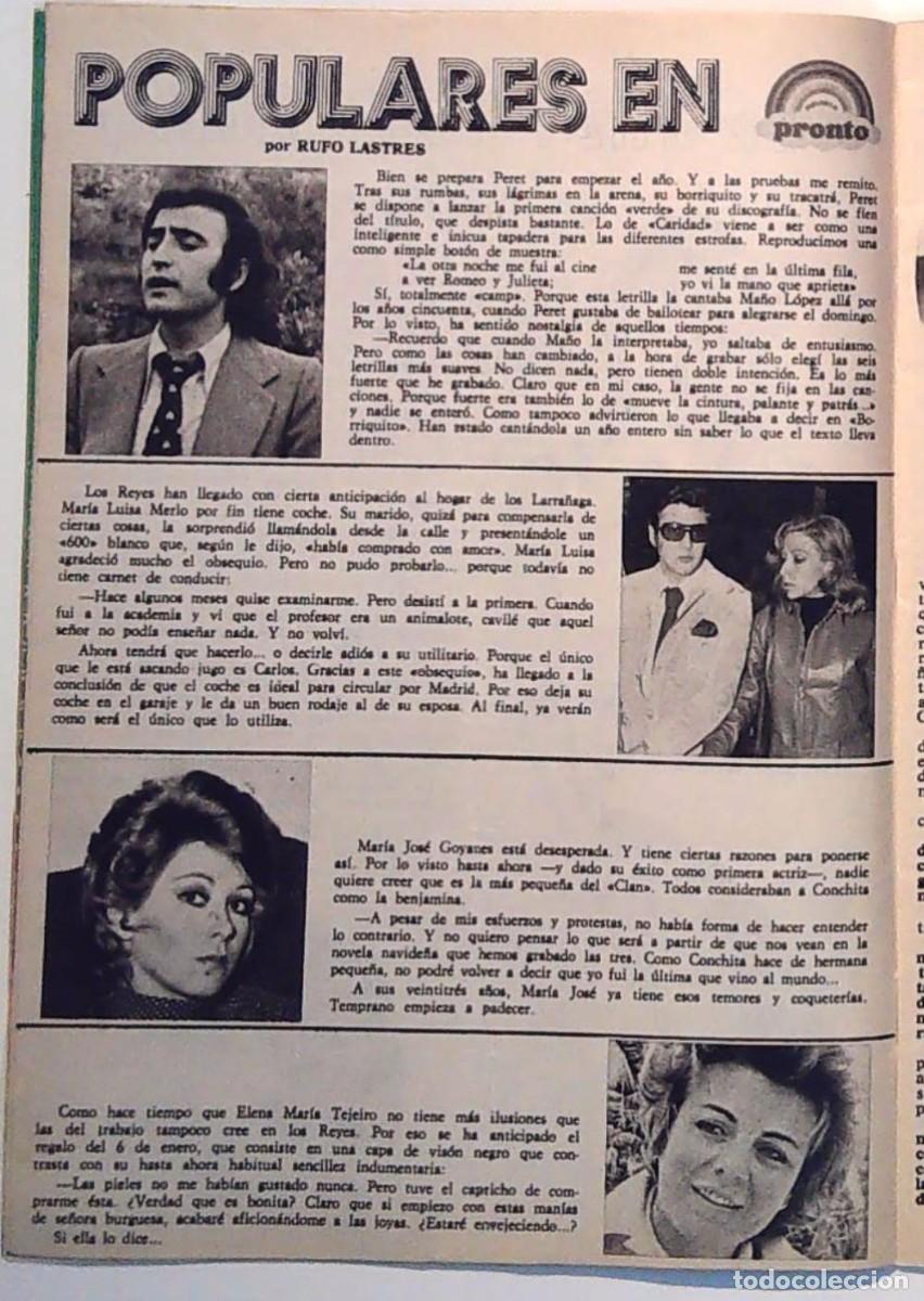 Coleccionismo de Revistas y Peri&oacute;dicos: CARLOS LARRA&Ntilde;AGA MARIA LUISA MERLO ELENA MARIA TEJEIRO MARIA JOSE GOYANES PERET