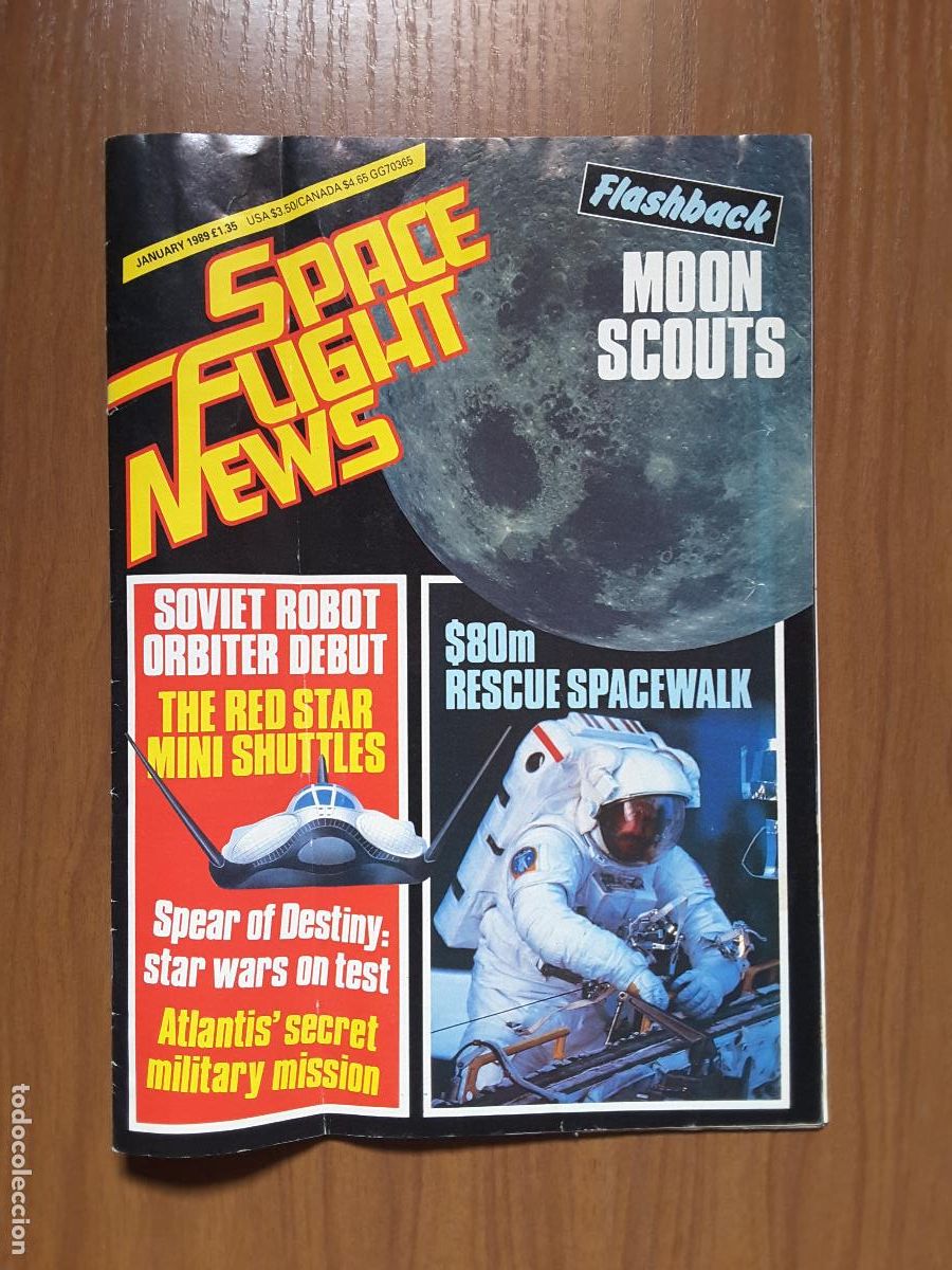 Collezionismo di Riviste e Giornali: Space Flight News 37 - Revista exploraci&oacute;n del espacio en ingl&eacute;s.