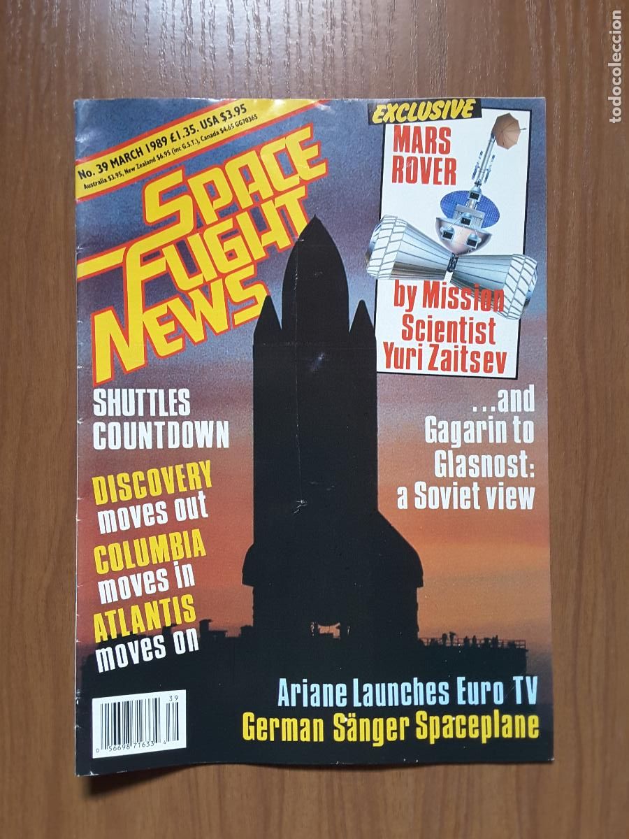 Colecionismo de Revistas e Jornais: Space Flight News 39 - Revista exploraci&oacute;n del espacio en ingl&eacute;s.