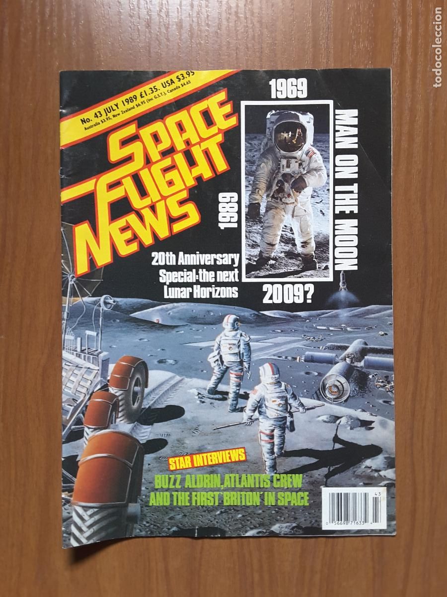 Collezionismo di Riviste e Giornali: Space Flight News 43 - Revista exploraci&oacute;n del espacio en ingl&eacute;s.
