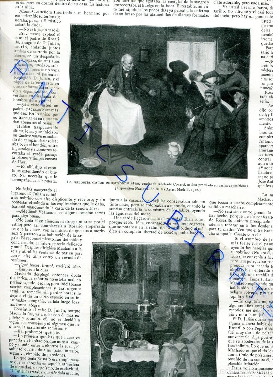 Coleccionismo de Revistas y Peri&oacute;dicos: REVISTA A&Ntilde;O 1912 ANTONIO FABRES ADELARDO COVARSI MARTI GARCES SANCHEZ SOLA CARULLA CARULLA JOCS FLOR