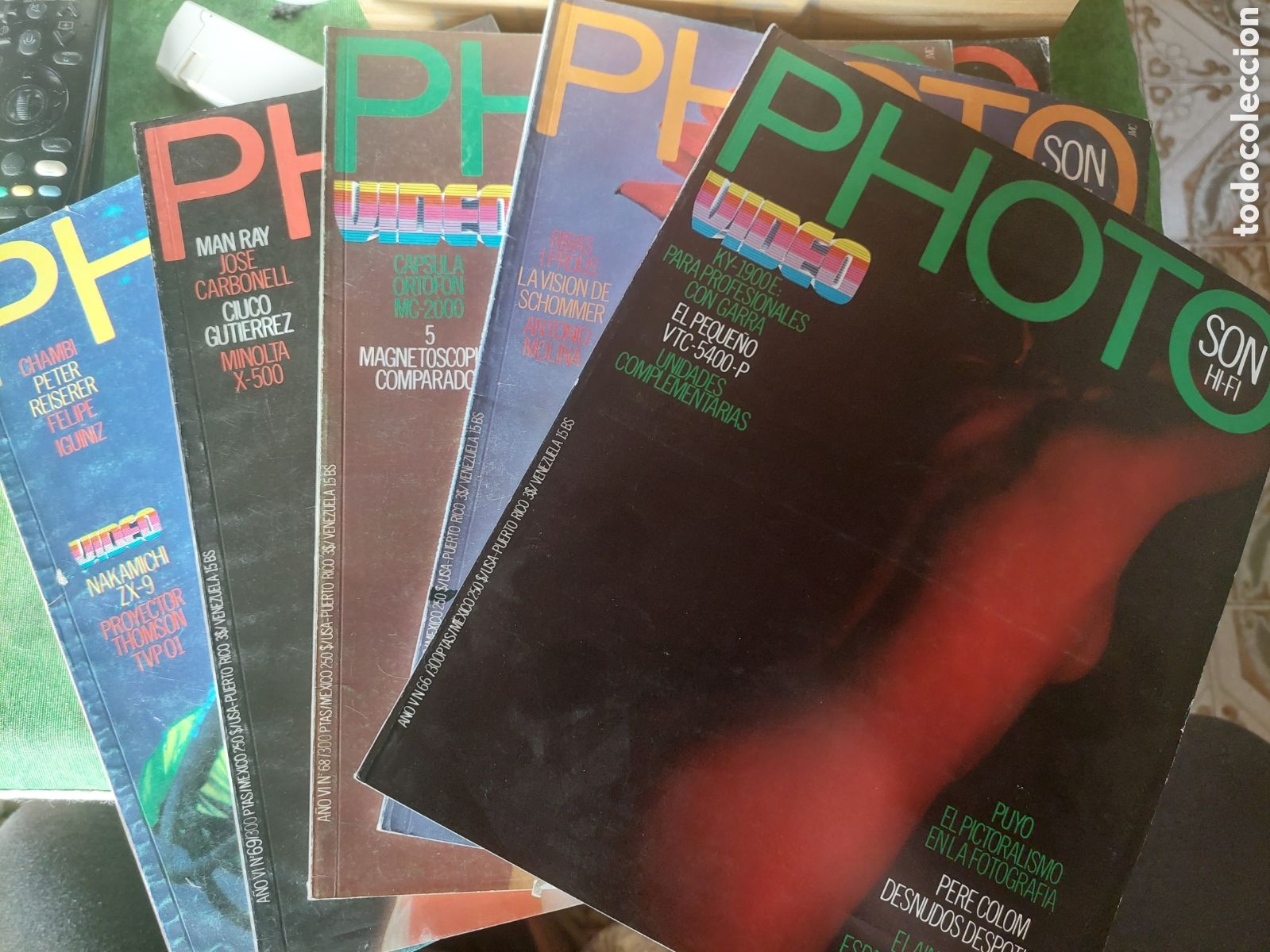 Collezionismo di Riviste e Giornali: Revistas PHOTO SON HI-FI N&uacute;mero 66 67 68 69 y 70