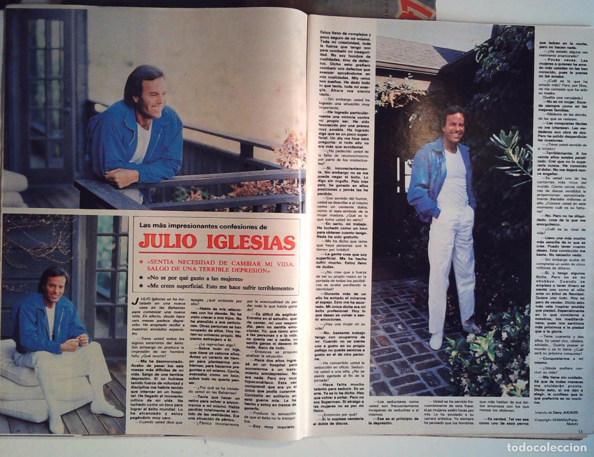 Coleccionismo de Revistas y Peri&oacute;dicos: JULIO IGLESIAS ENTREVISTA