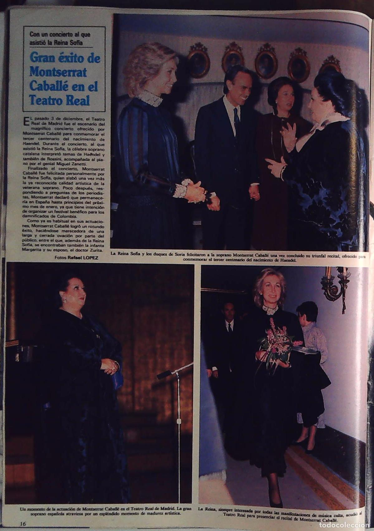 Sammeln von Zeitschriften und Zeitungen: MONTESERRAT CABALLE REINA SOFIA
