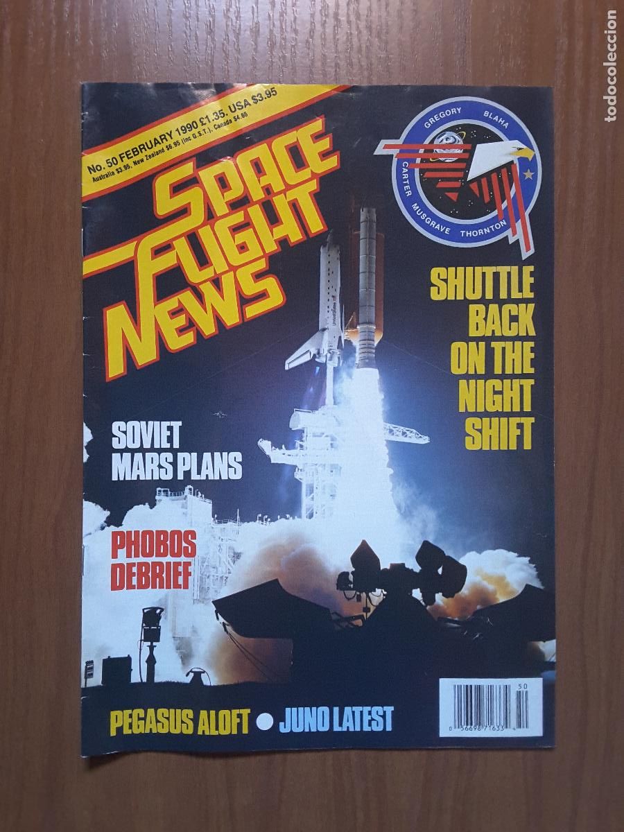 Coleccionismo de revistas y peri&oacute;dicos: Space Flight News 50 - Revista exploraci&oacute;n del espacio en ingl&eacute;s.