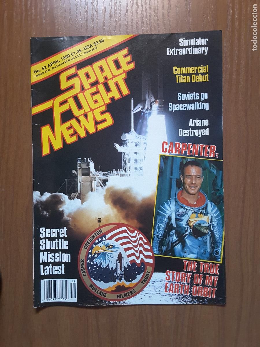Collection Magazines and Newspapers: Space Flight News 52 - Revista exploraci&oacute;n del espacio en ingl&eacute;s.