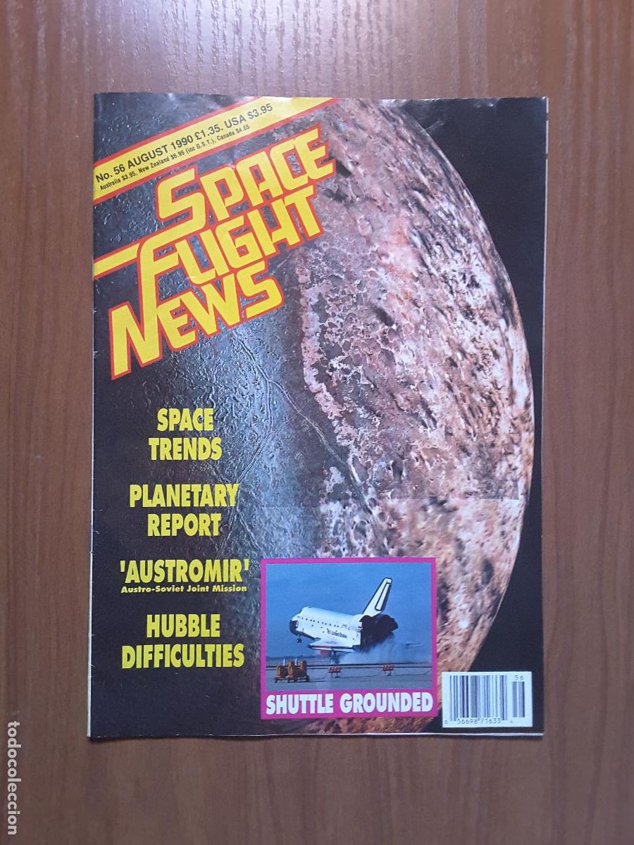 Colecionismo de Revistas e Jornais: Space Flight News 56 - Revista exploraci&oacute;n del espacio en ingl&eacute;s.