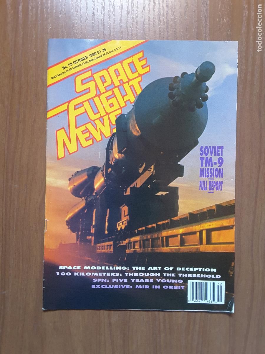 Collection Magazines and Newspapers: Space Flight News 58 - Revista exploraci&oacute;n del espacio en ingl&eacute;s.