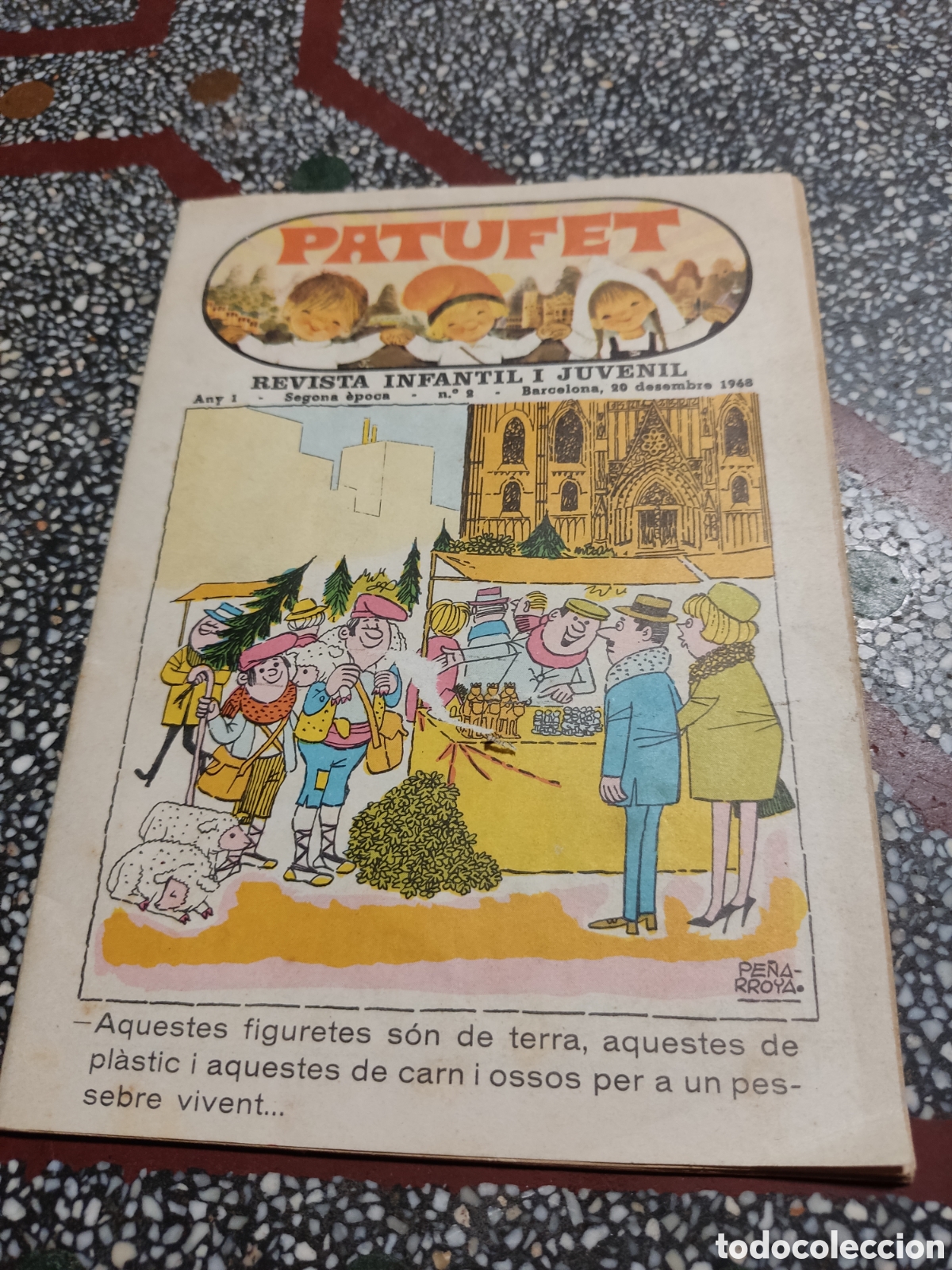 Coleccionismo de Revistas y Peri&oacute;dicos: Revista infantil i juvenil PATUFET n2 any 1968