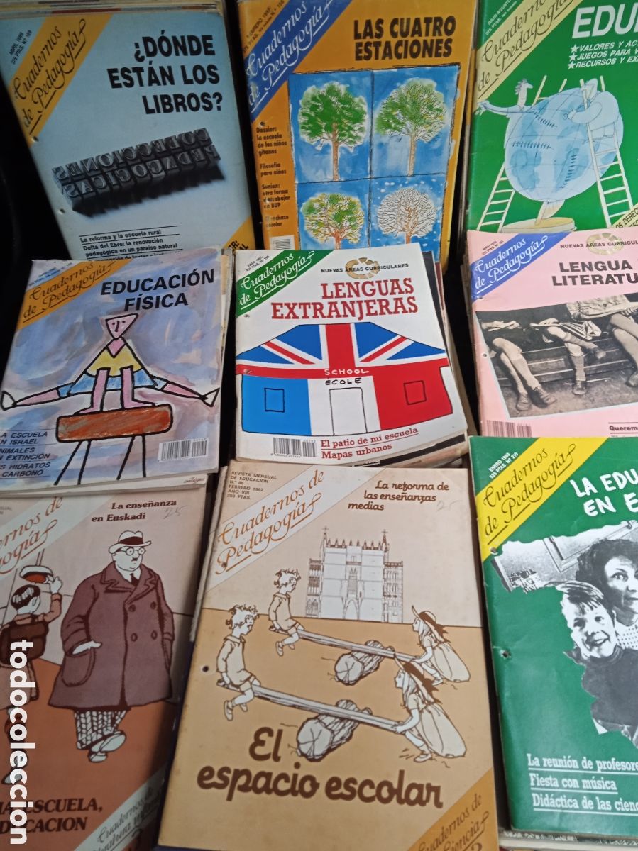 Coleccionismo de Revistas y Peri&oacute;dicos: CUADERNOS DE PEDAGOGIAS LOTE DE 88 EJEMPLARES, EDICION A&Ntilde;OS 80-90 - ENSE&Ntilde;ANZA, EDUCACION,