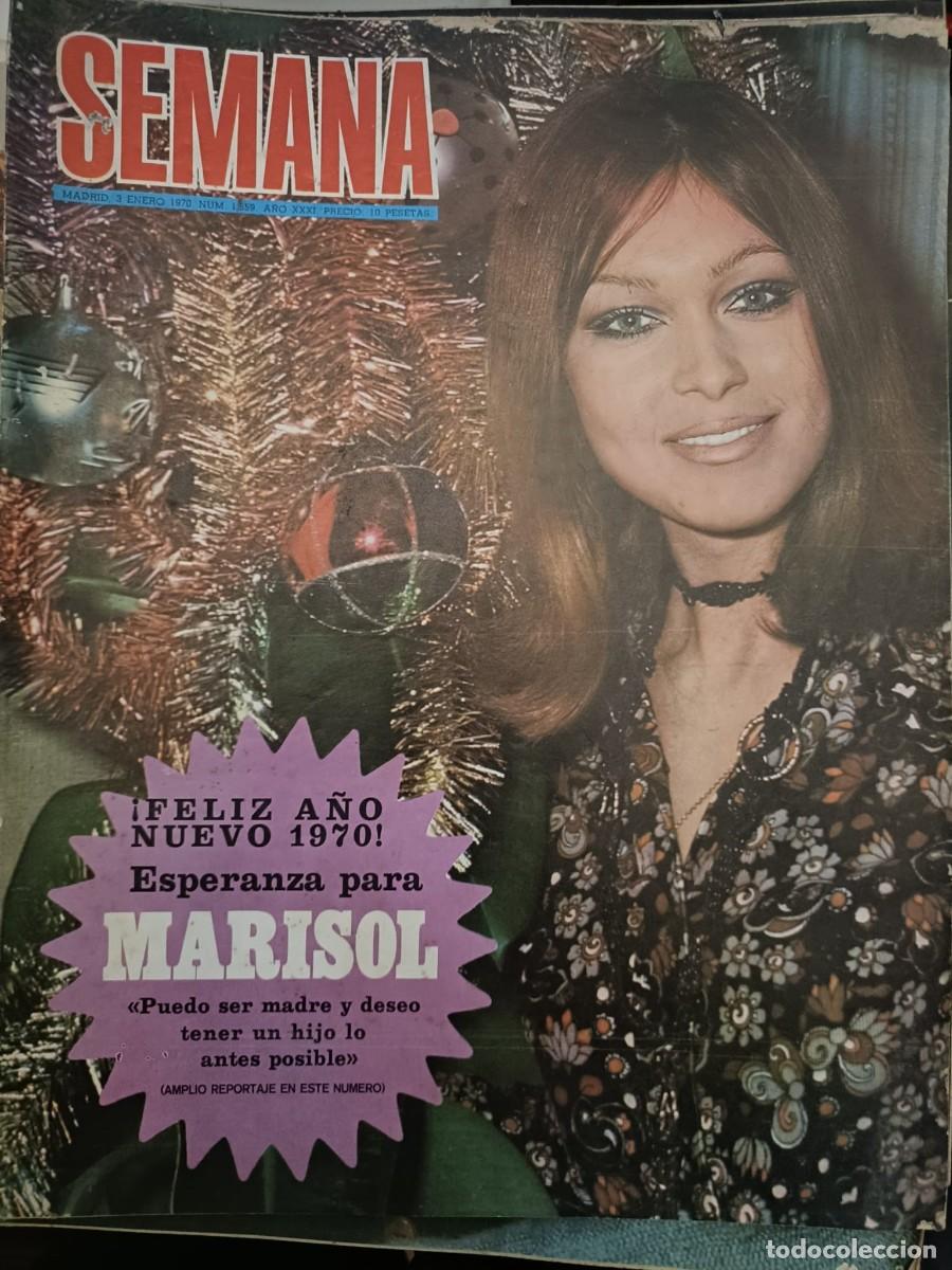 Colecionismo de Revistas e Jornais: SEMANA A&Ntilde;O XXXI N&ordm;1559. 3 Enero 1970