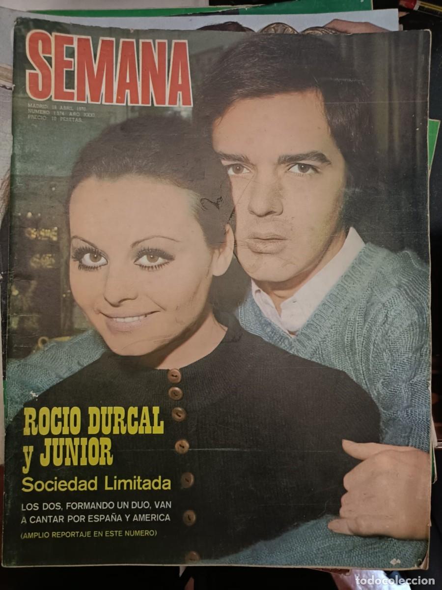 Colecionismo de Revistas e Jornais: SEMANA A&Ntilde;O XXXI N&ordm;1574. 18 Abril 1970