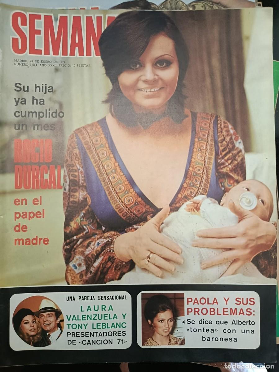 Colecionismo de Revistas e Jornais: SEMANA A&Ntilde;O XXXII N&ordm;1614. 23 Enero 1971