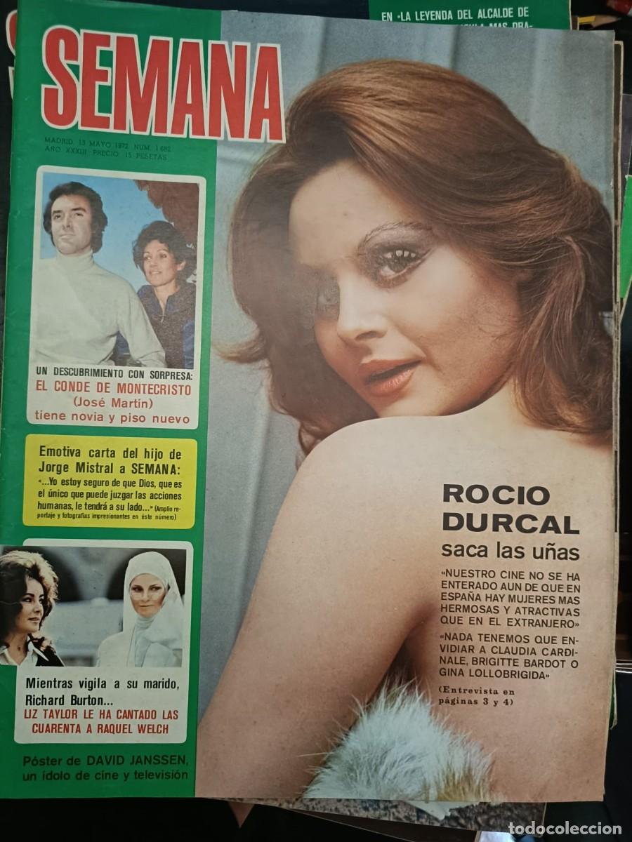 Colecionismo de Revistas e Jornais: SEMANA A&Ntilde;O XXXIII N&ordm;1682. 13 Mayo 1972