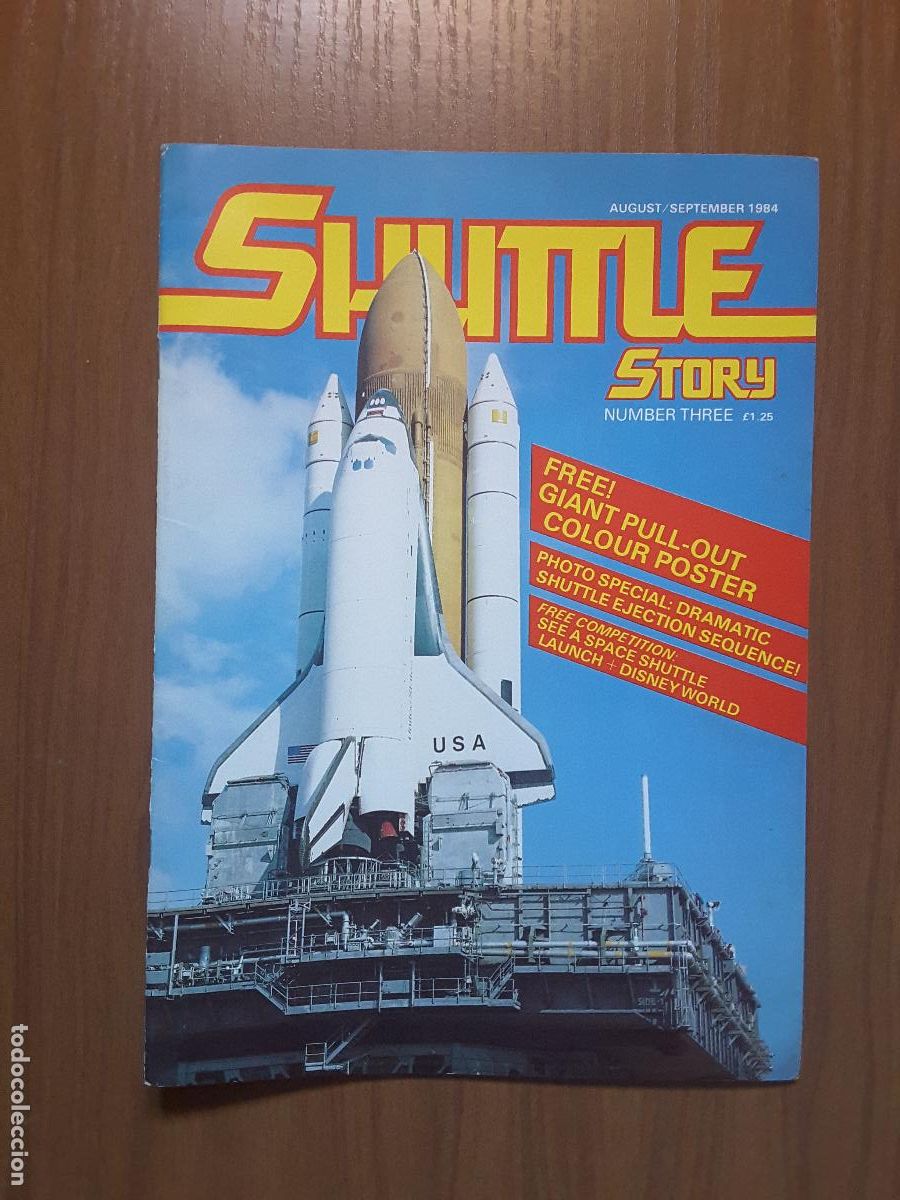 Collection Magazines and Newspapers: The Shuttle Story 3 - Revista exploraci&oacute;n del espacio en ingl&eacute;s.