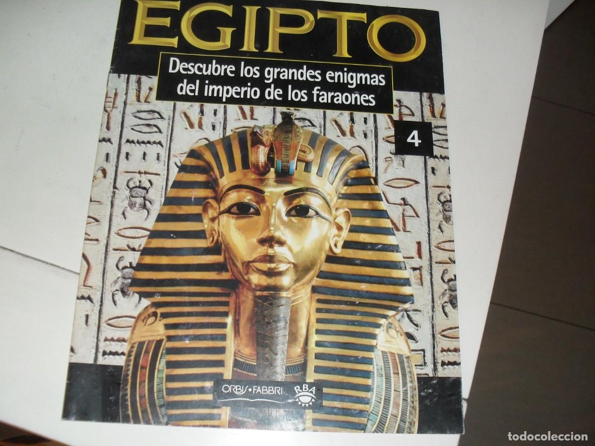 Coleccionismo de Revistas y Peri&oacute;dicos: COLECCIONABLE,EGIPTO N&ordm; 4 DESCUBRE LOS GRANDES ENIGMAS DEL IMPERIO DE LOS FARAONES.RBA,1999