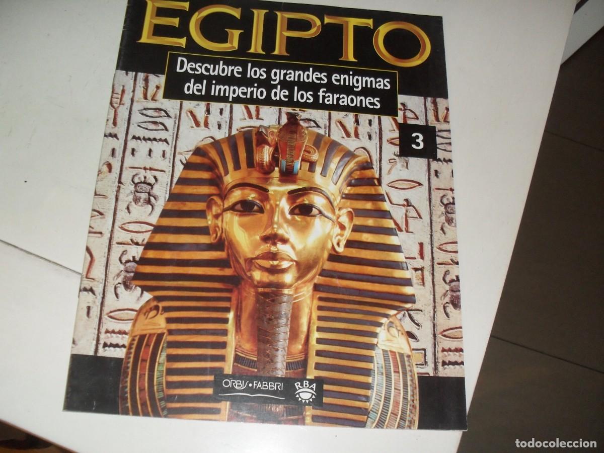 Coleccionismo de Revistas y Peri&oacute;dicos: COLECCIONABLE,EGIPTO N&ordm; 3 DESCUBRE LOS GRANDES ENIGMAS DEL IMPERIO DE LOS FARAONES.RBA,1999