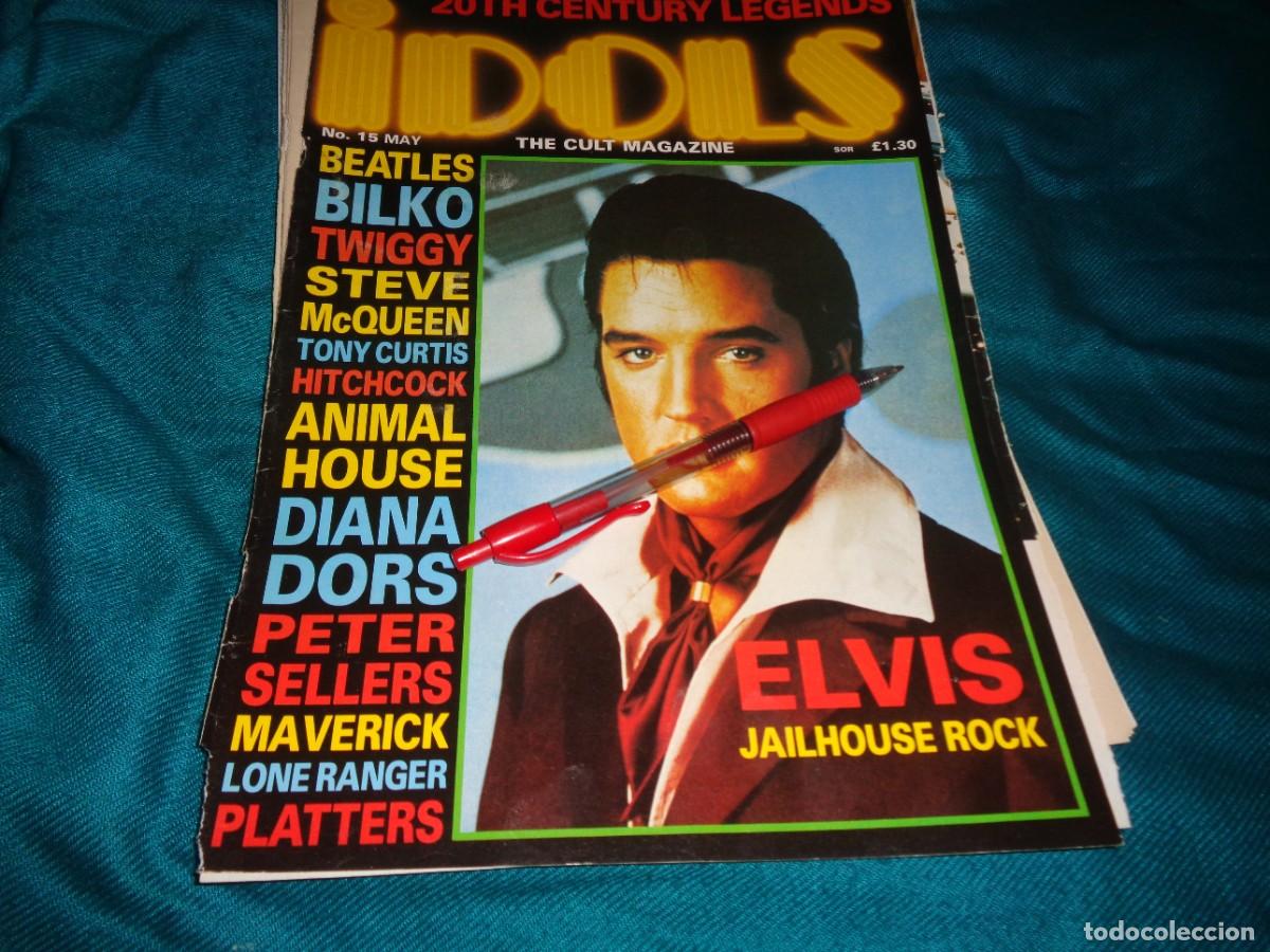 Coleccionismo de Revistas y Peri&oacute;dicos: RECORTE : PORTADA : ELVIS PRESLEY. IDOLS, MAY 1989 ( EN INGLES)