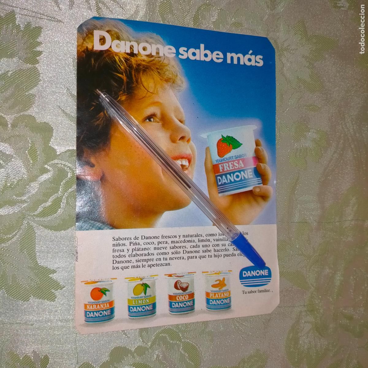 Coleccionismo de Revistas y Peri&oacute;dicos: clipping recorte revista a&ntilde;os 80/90s diesel motor motorcraft yoghourt danone