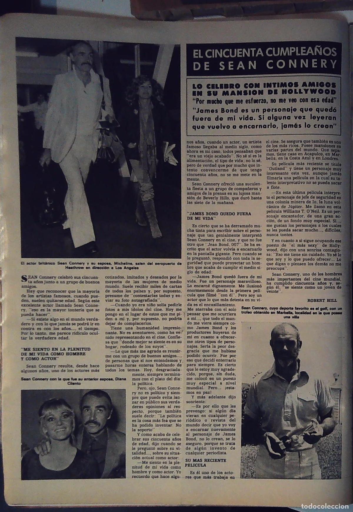 Coleccionismo de Revistas y Peri&oacute;dicos: sean connery james bond 007