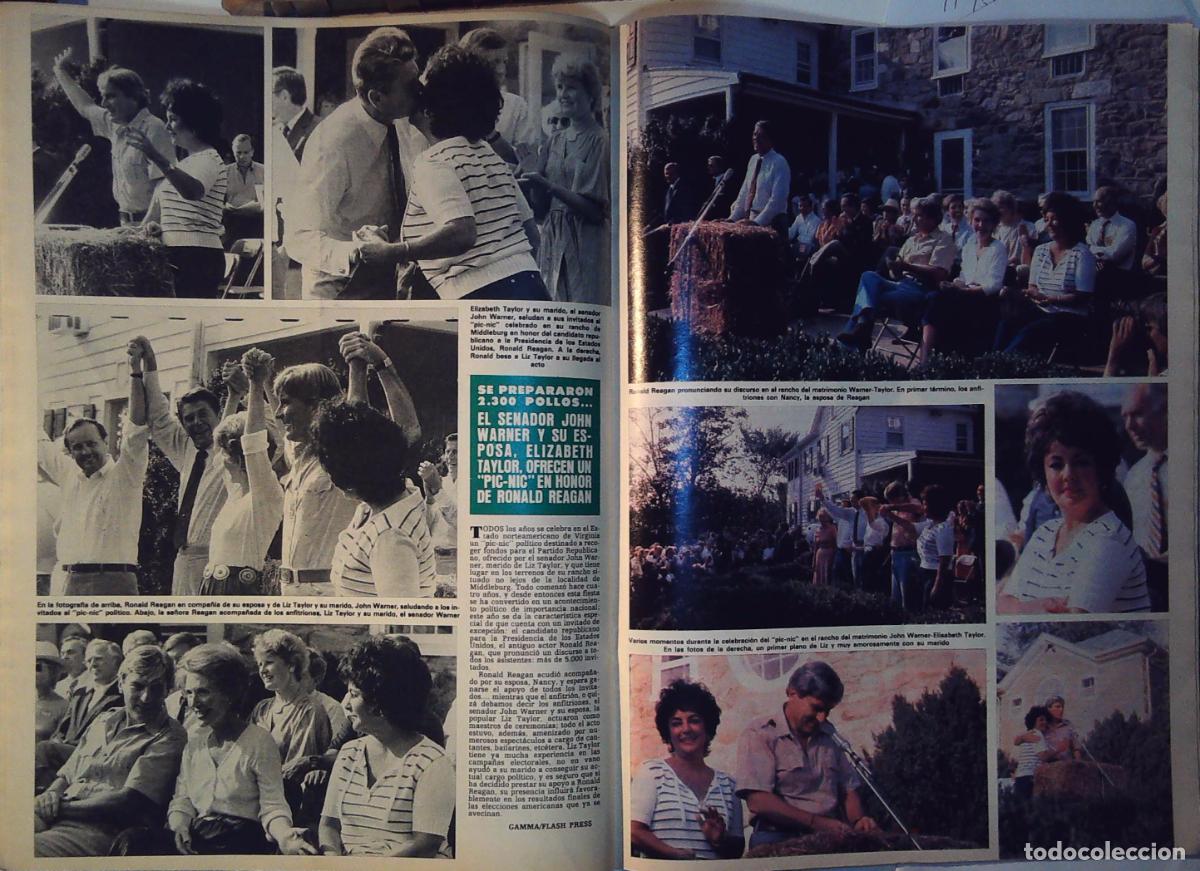Coleccionismo de Revistas y Peri&oacute;dicos: ELIZABETH TAYLOR JOHN WARNER