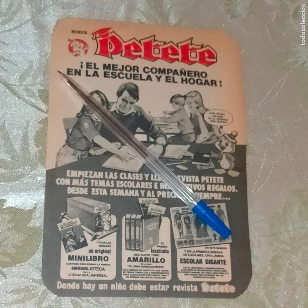 Coleccionismo de Revistas y Peri&oacute;dicos: clipping recorte revista a&ntilde;os 80/90s publicidad petete
