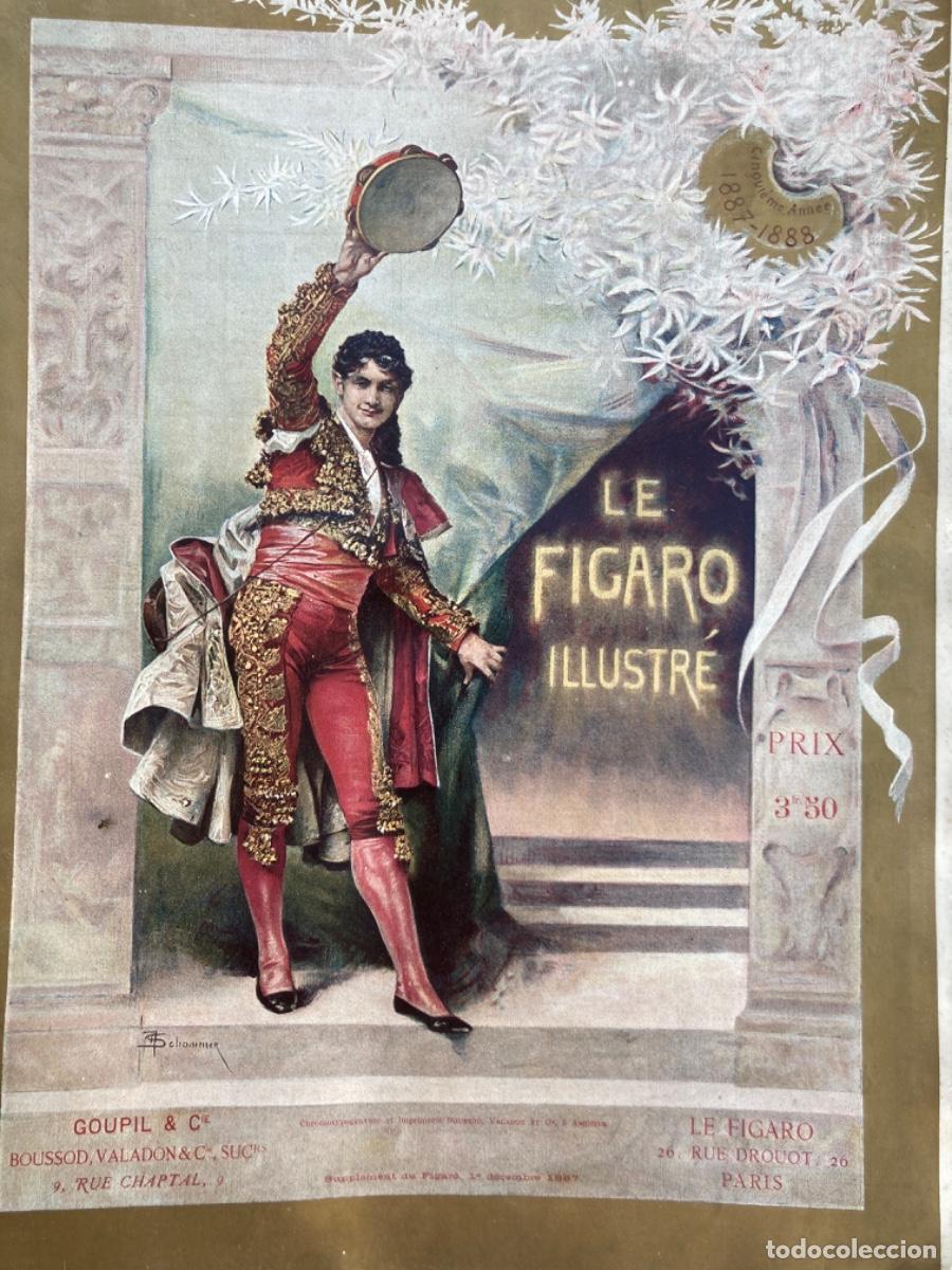Collezionismo di Riviste e Giornali: Le Figaro illustr&eacute;, 1887, ilustraciones en color y B/N. Bell&iacute;simas para enmarcar