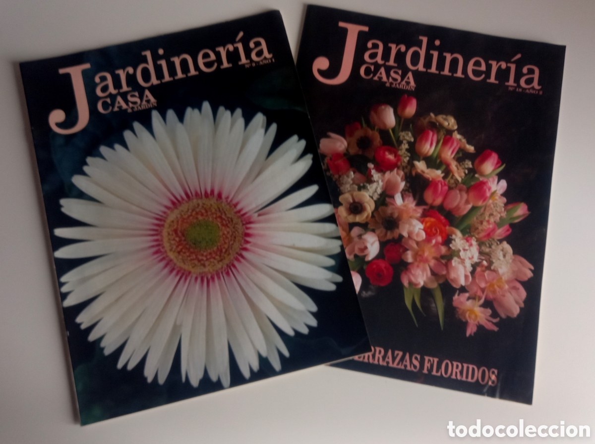 Coleccionismo de Revistas y Peri&oacute;dicos: REVISTA JARDINERIA CASA, DOS N&Uacute;MEROS ( 9 y 18)
