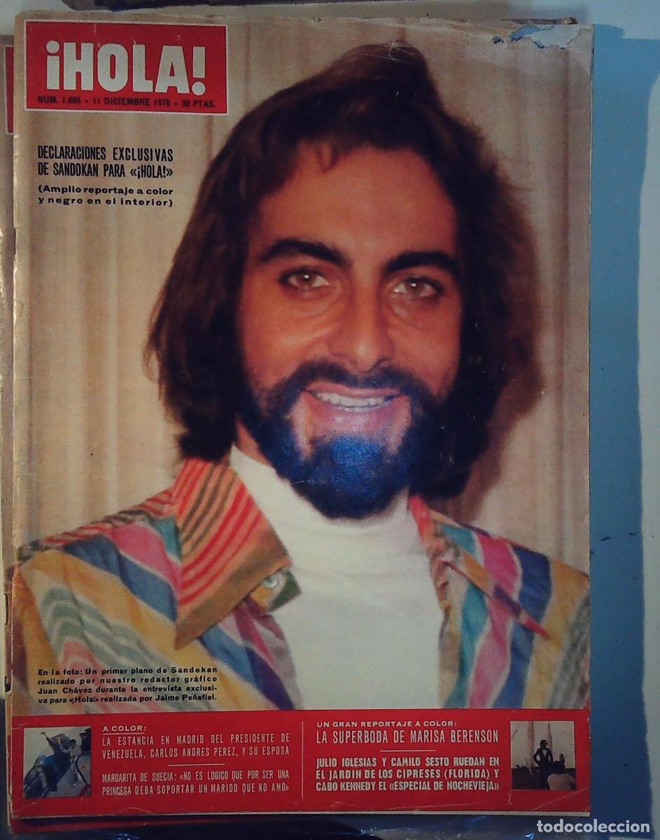 Collectionnisme de Revues et Journaux: recorte portada kabir bedi sandokan