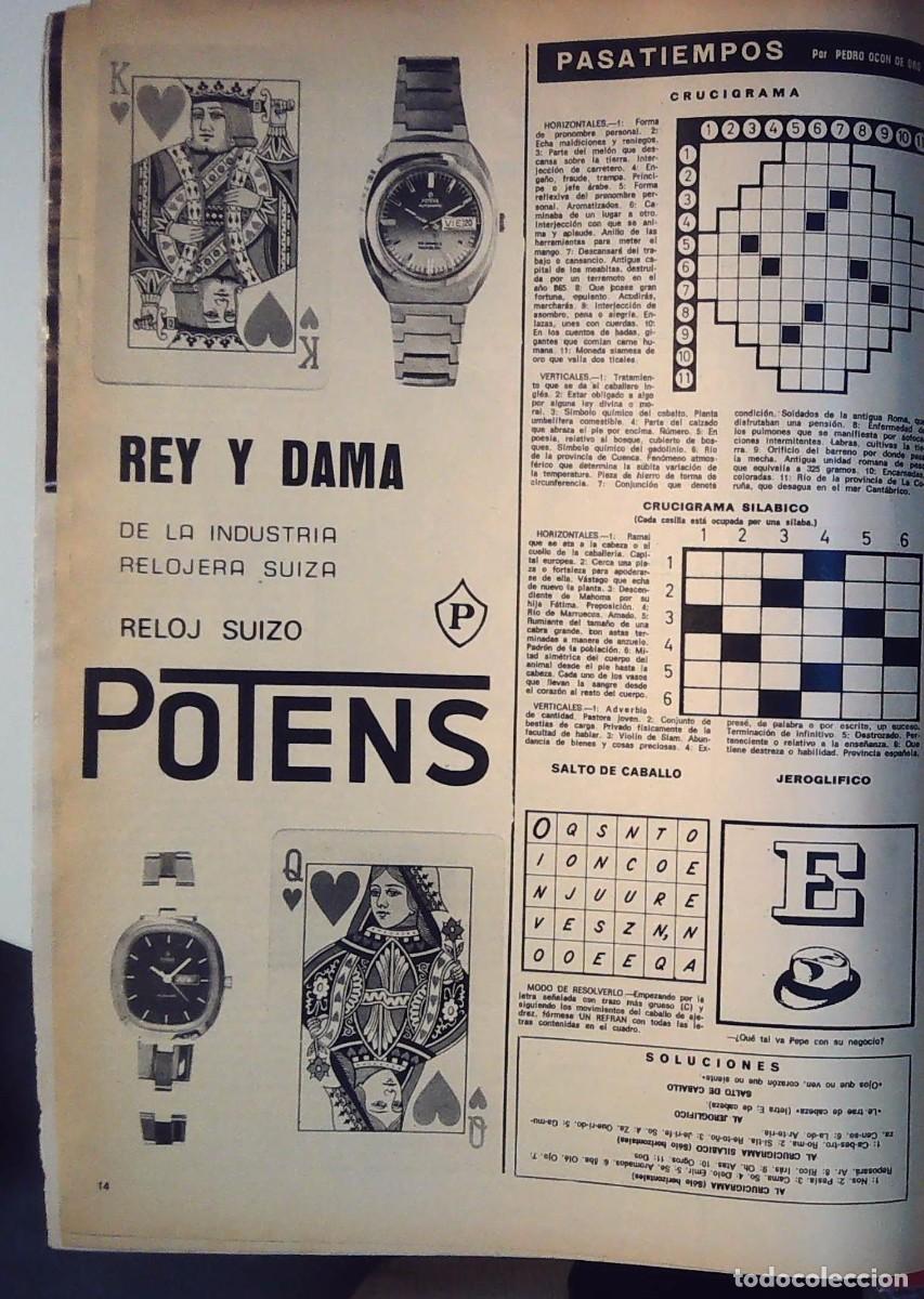 Collectionnisme de Revues et Journaux: potens reloj anuncio publicidad