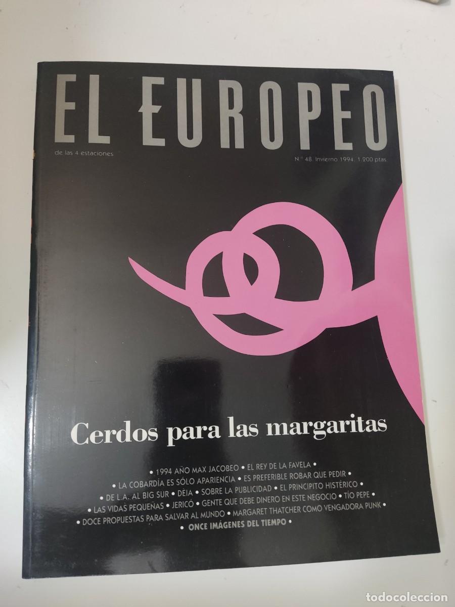 Coleccionismo de revistas y peri&oacute;dicos: REVISTA EL EUROPEO №48 invierno 1994 LAS CUATRO ESTACIONES