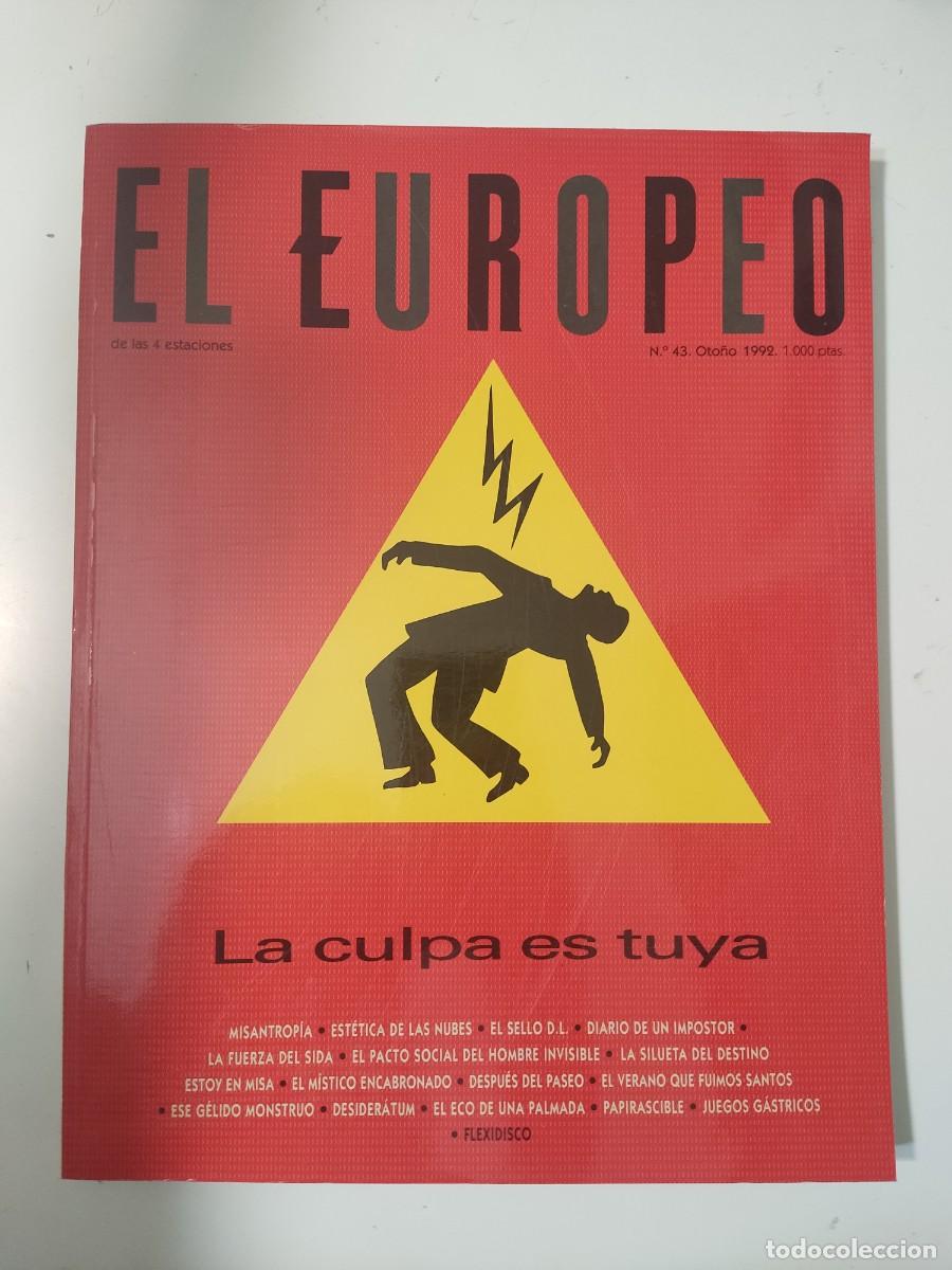 Coleccionismo de revistas y peri&oacute;dicos: REVISTA EL EUROPEO №43 OTO&Ntilde;O 1992 LAS CUATRO ESTACIONES