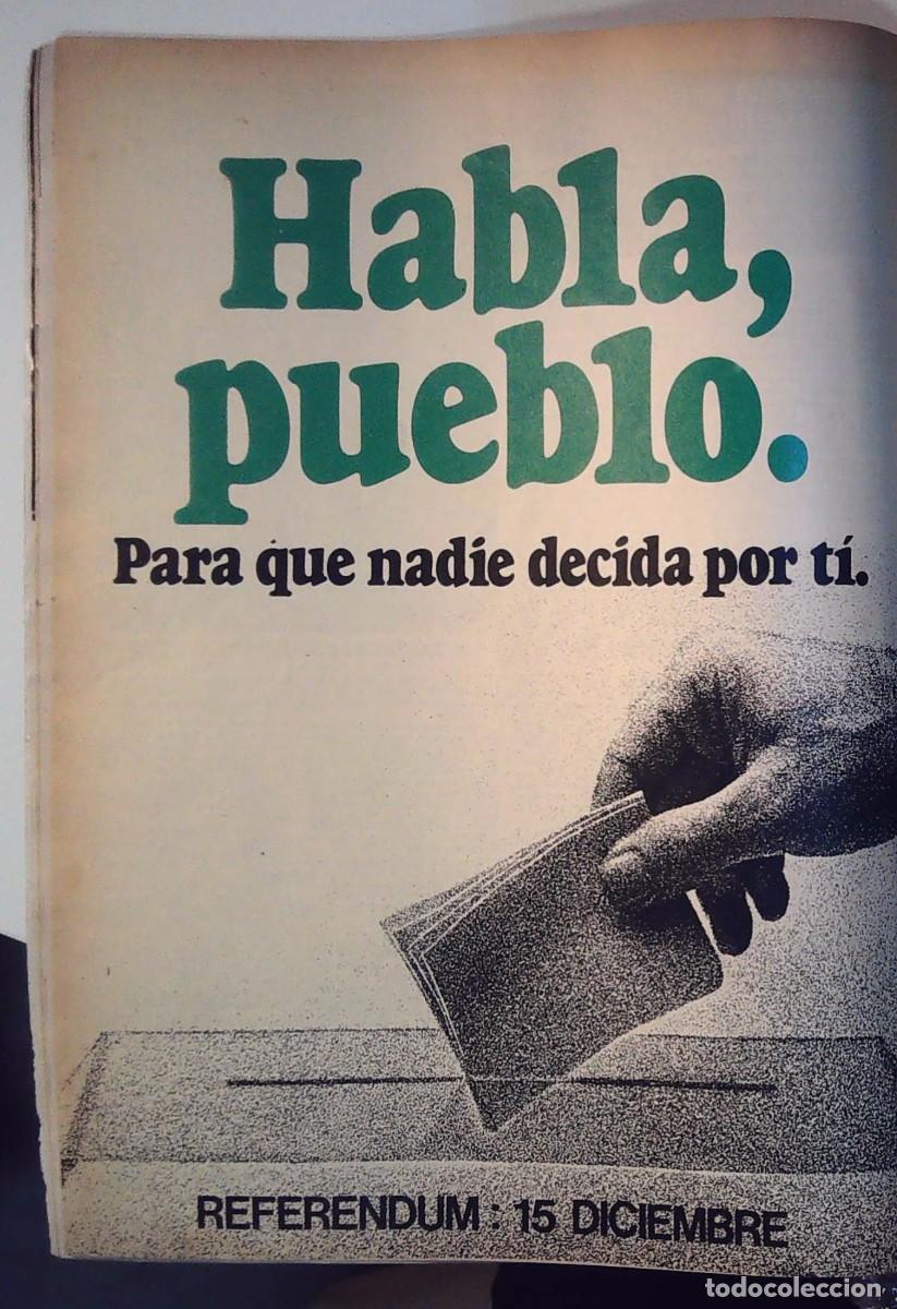 Collectionnisme de Revues et Journaux: habla pueblo referendum 15 diciembre 1979
