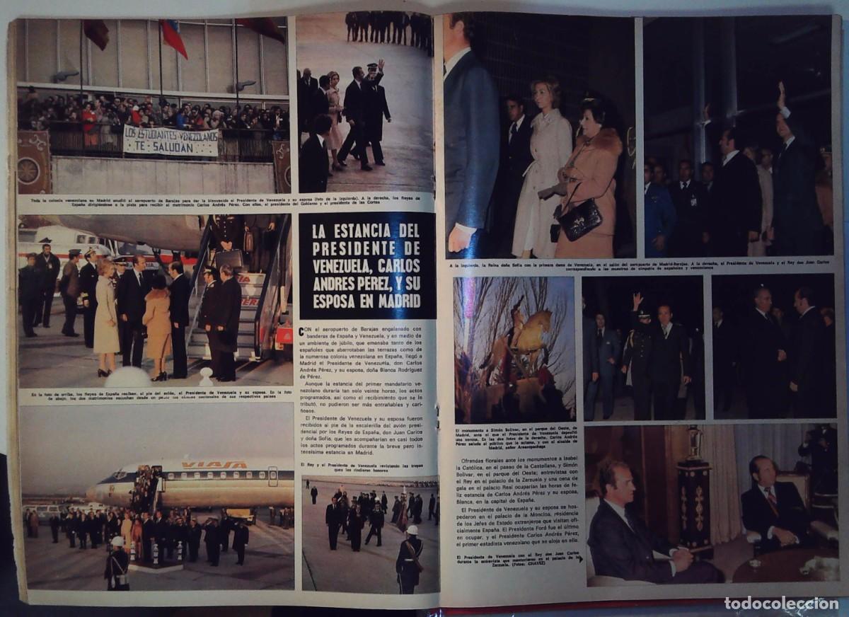 Collectionnisme de Revues et Journaux: FAMILIA REAL DO&Ntilde;A SOFIA JUAN CARLOS I EL PRESIDENTE DE venezuela carlos andres perez