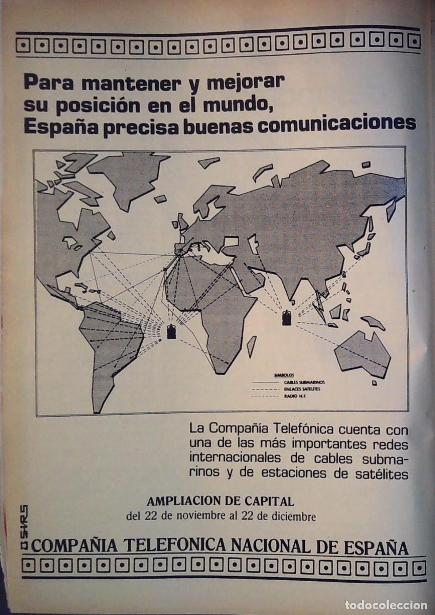 Collectionnisme de Revues et Journaux: compa&ntilde;ia telefonica nacional anuncio publicidad telefono