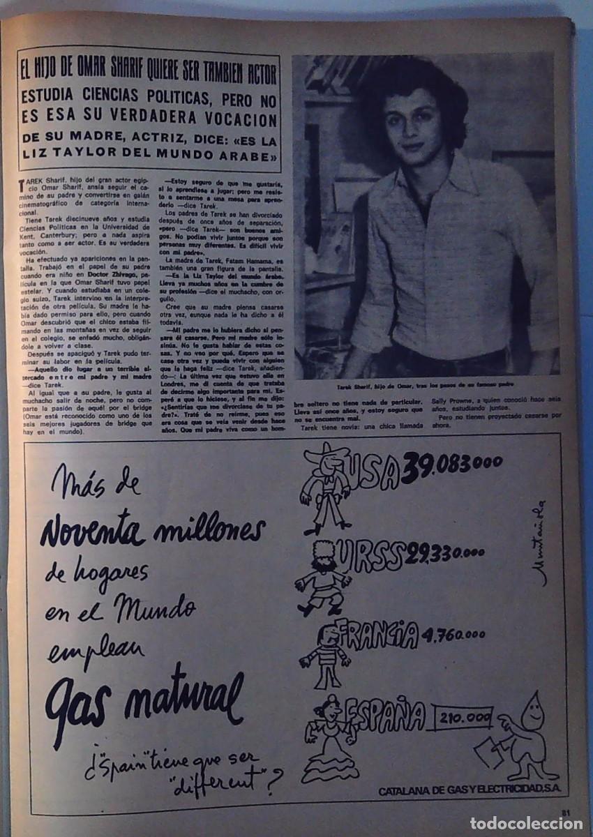 Collectionnisme de Revues et Journaux: catalana de gas y electricidad spain is different el hijo de omar sharif