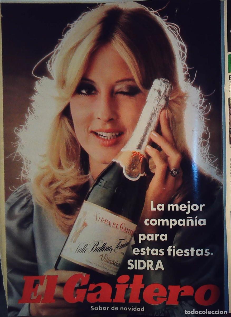 Collectionnisme de Revues et Journaux: SIDRA EL GAITERO ANUNCIO PUBLICIDAD