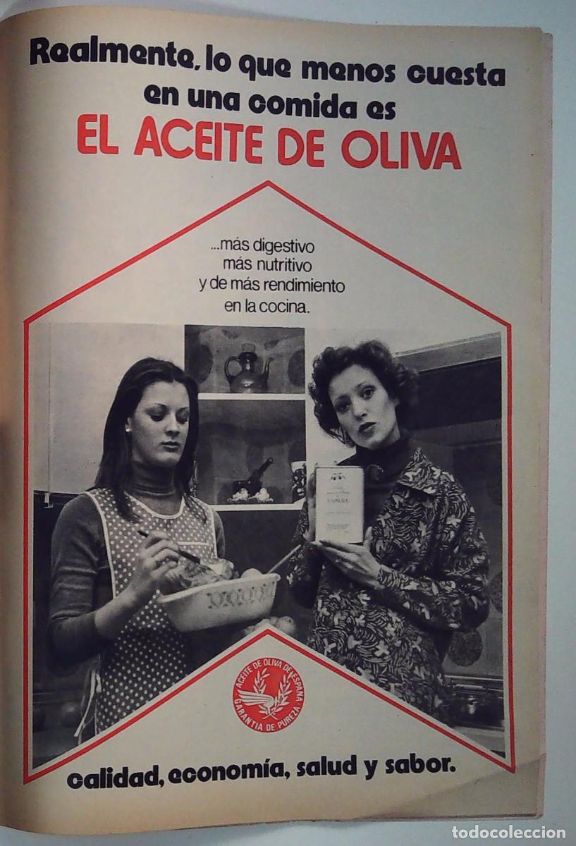Collectionnisme de Revues et Journaux: el aceite de oliva anuncio publicidad