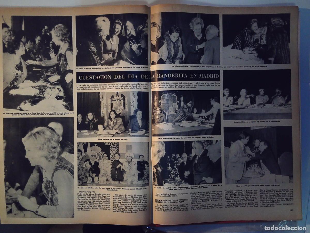 Collectionnisme de Revues et Journaux: 1979 cuestacion del dia de la banderita cruz roja mercedes vecino lola flores marujita diaz reina