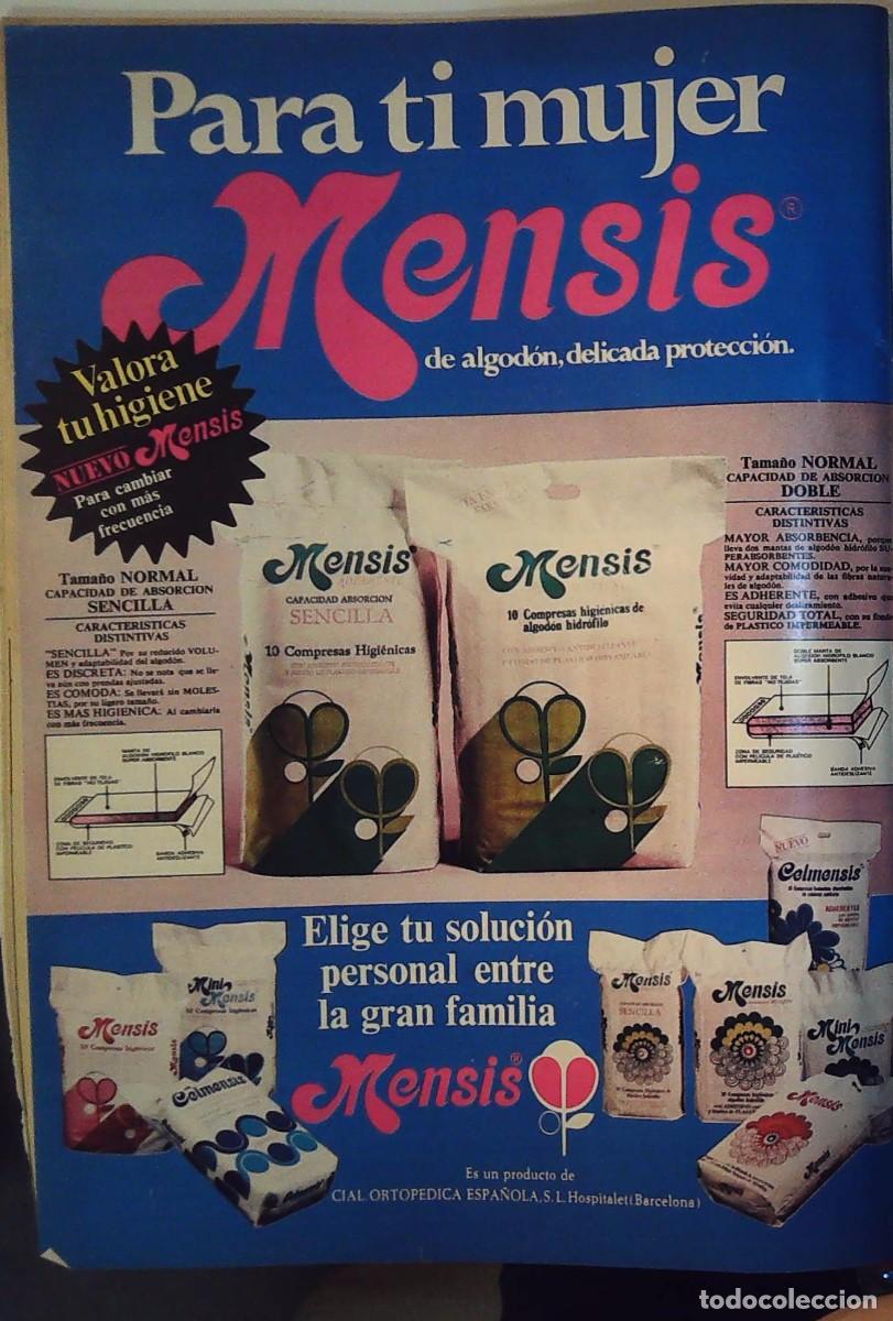 Collectionnisme de Revues et Journaux: MENSIS COMPRESAS ANUNCIO PUBLICIDAD