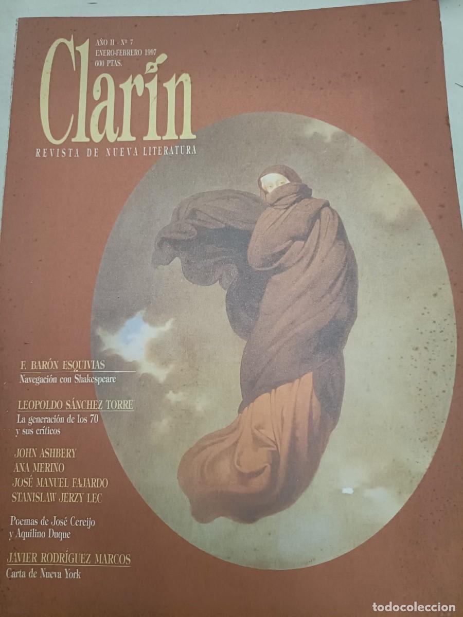 Colecionismo de Revistas e Jornais: Revista Clar&iacute;n, revista de nueva literatura. A&ntilde;o II, N&ordm; 7. ENERO-FEBRERO 1997.