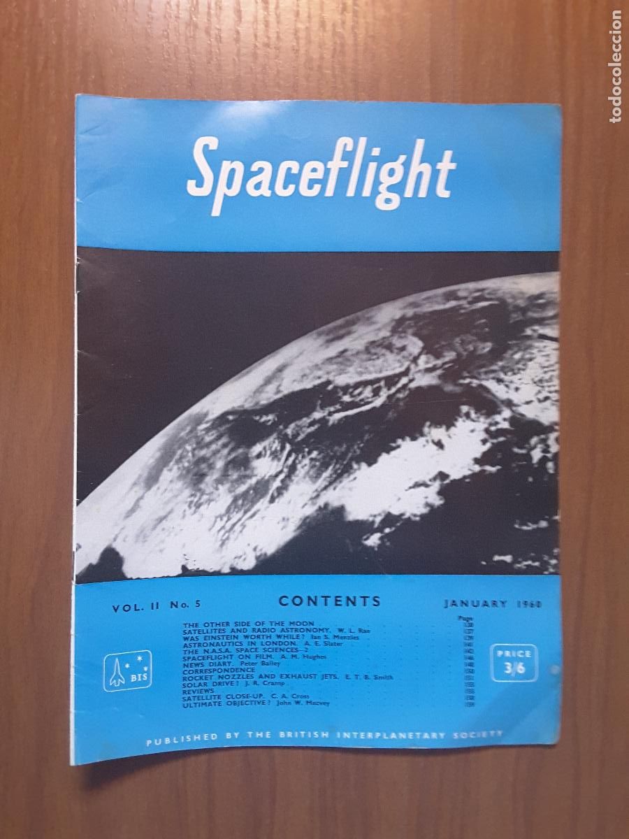 Collezionismo di Riviste e Giornali: Spaceflight Vol. 2 No 5. Revista exploraci&oacute;n del espacio en ingl&eacute;s.