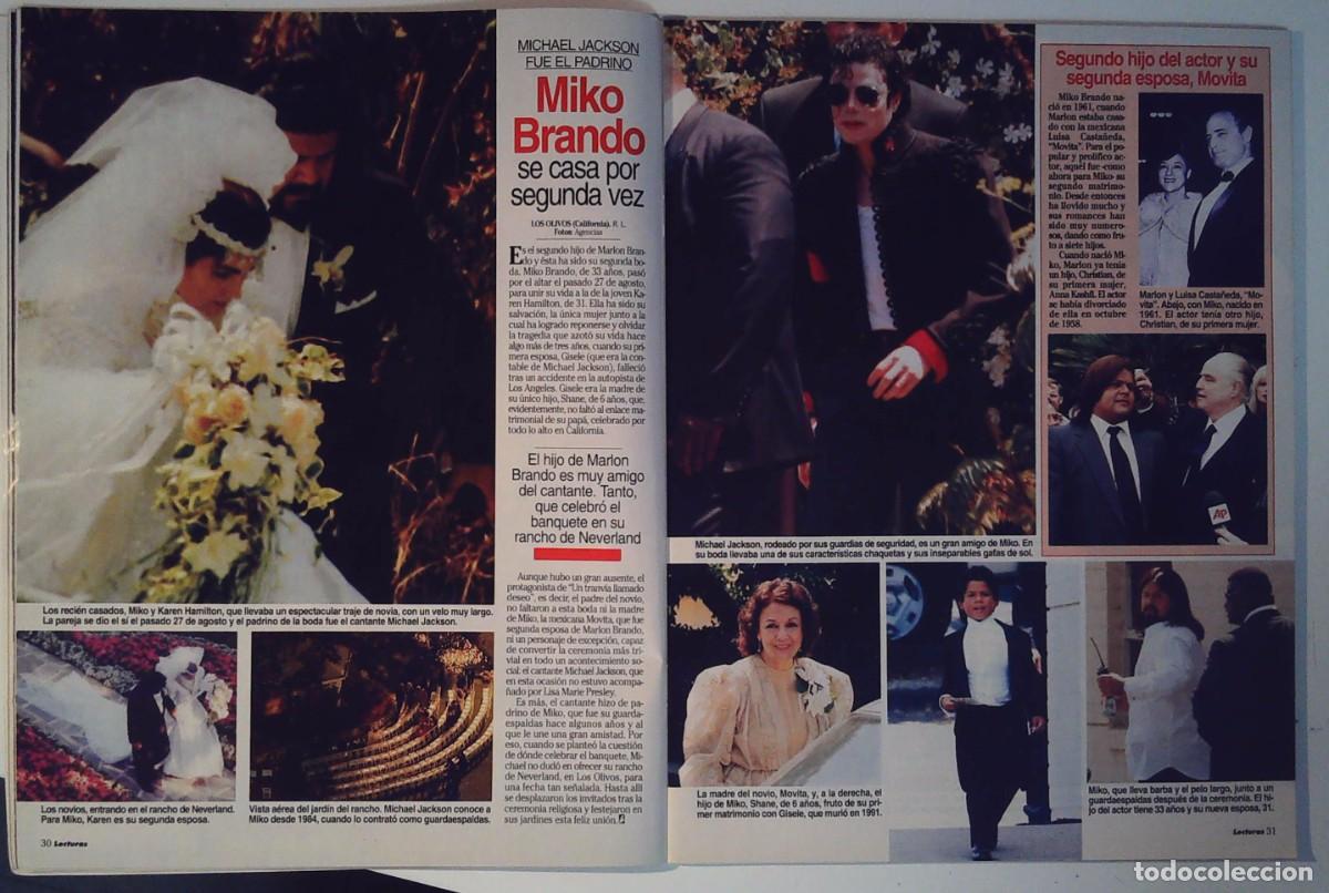 Coleccionismo de Revistas y Peri&oacute;dicos: miko brandon boda marlon michael jackson