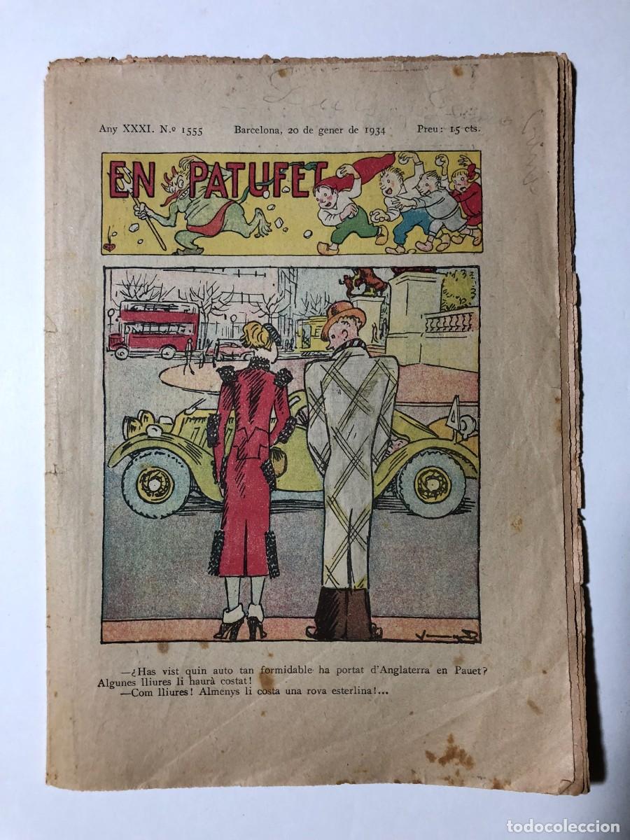 Coleccionismo de Revistas y Peri&oacute;dicos: EN PATUFET &ndash; Any XXXI nums 1555 y 1595 A&ntilde;o 1934